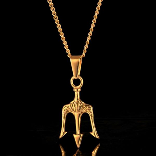 Collar Tridente 18k