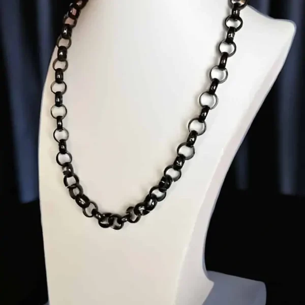 Cadena rolo negra